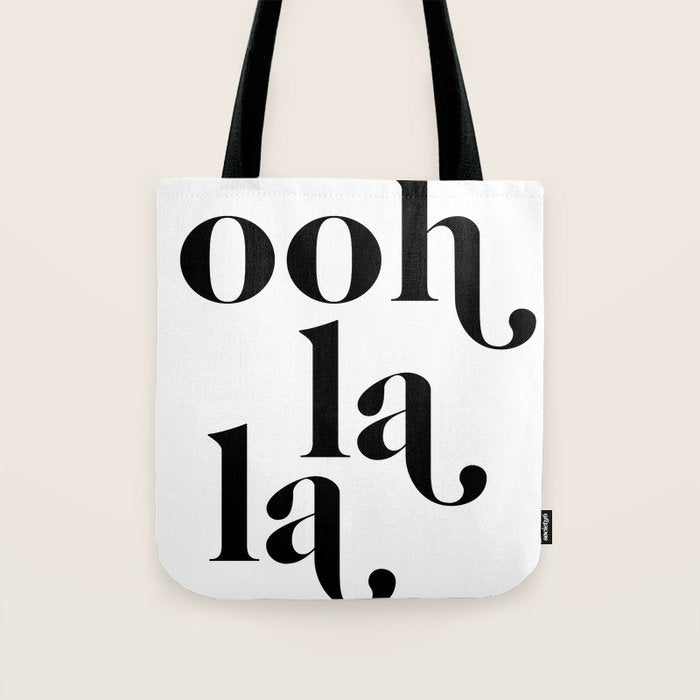 ooh la la Tote Bag Gallery Image 1