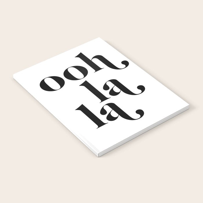 ooh la la Notebook Gallery Image 2