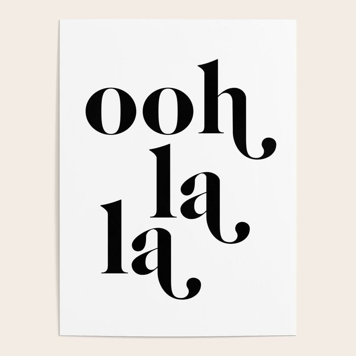 ooh la la Poster Gallery Image 1