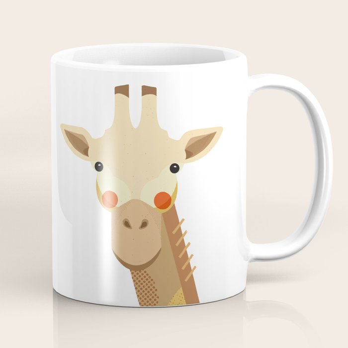 Giraffe, Animal Portrait Coffee Mug Gallery Image 1