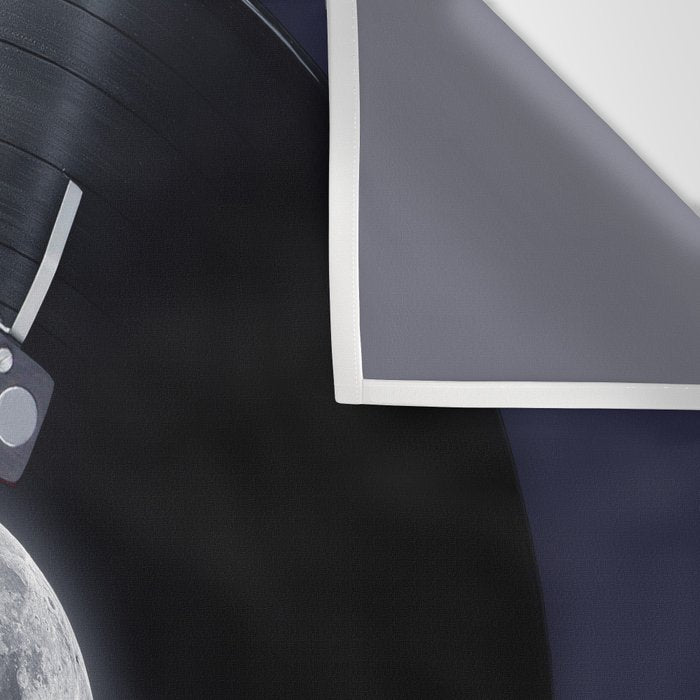 Vinyl moon Wall Tapestry Gallery Image 3