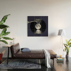 Vinyl moon Wood Wall Art Gallery Image 2