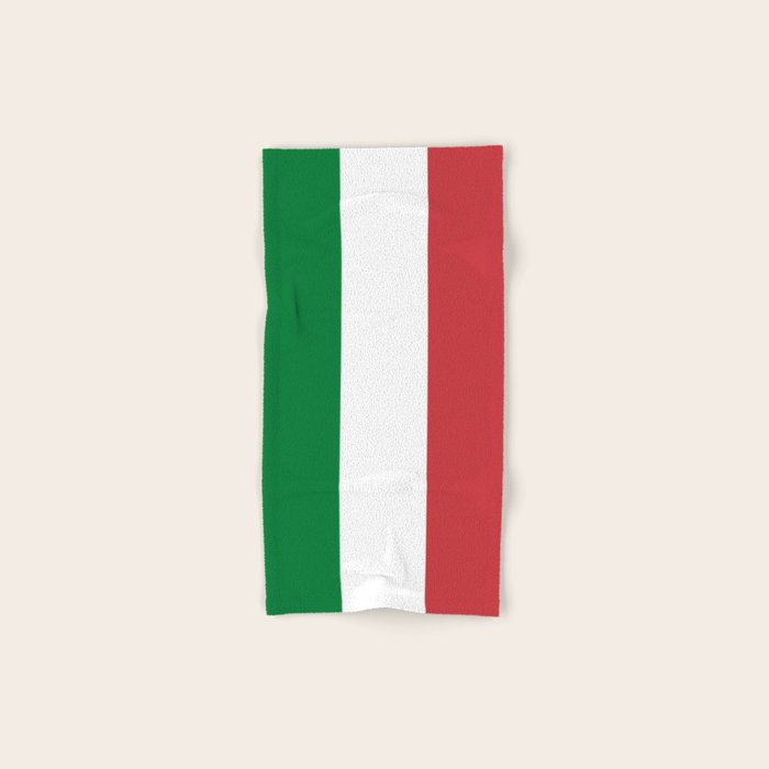 Italian Flag Bath Towel Gallery Image 1