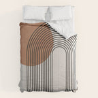 Mid Century Abstract Geometric 5 Comforter Gallery Image 6