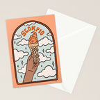 Scorpio Ice Cream Stationery Card Gallery Image 2