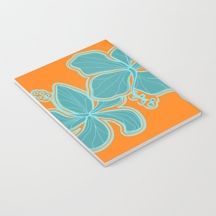 Kailua Hibiscus Hawaiian Engineered Floral Notebook Gallery Image 3