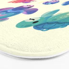 Sea turtle - bright Bath Mat Gallery Image 3