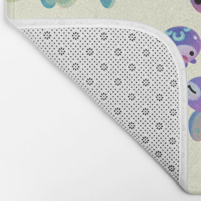 Sea turtle - bright Bath Mat Gallery Image 2