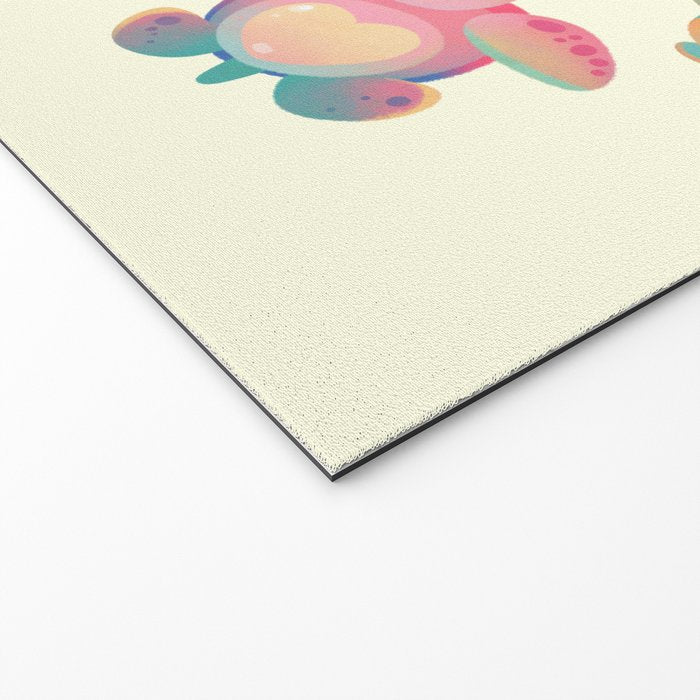 Sea turtle - bright Welcome Mat Gallery Image 2