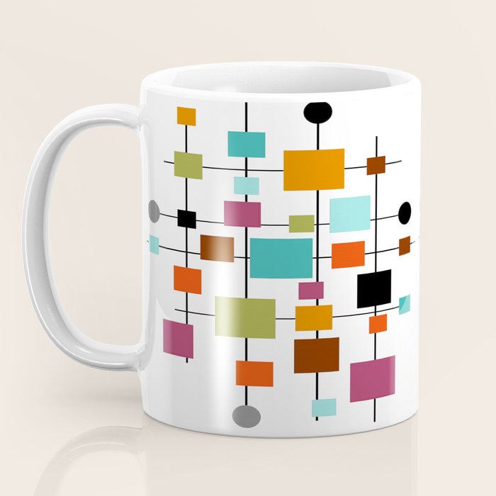 Mid-Century Modern Art 1.3.1 Coffee Mug Gallery Image 3