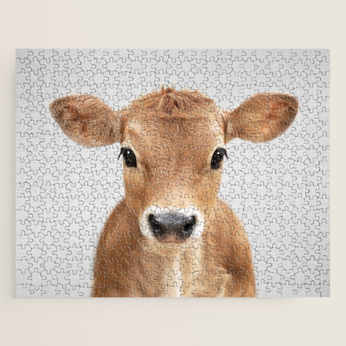 Calf - Colorful Jigsaw Puzzle Gallery Image 1