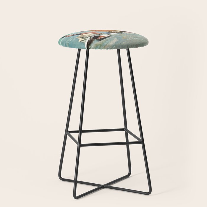 Greetings from Seashells! Stool Gallery Image 1