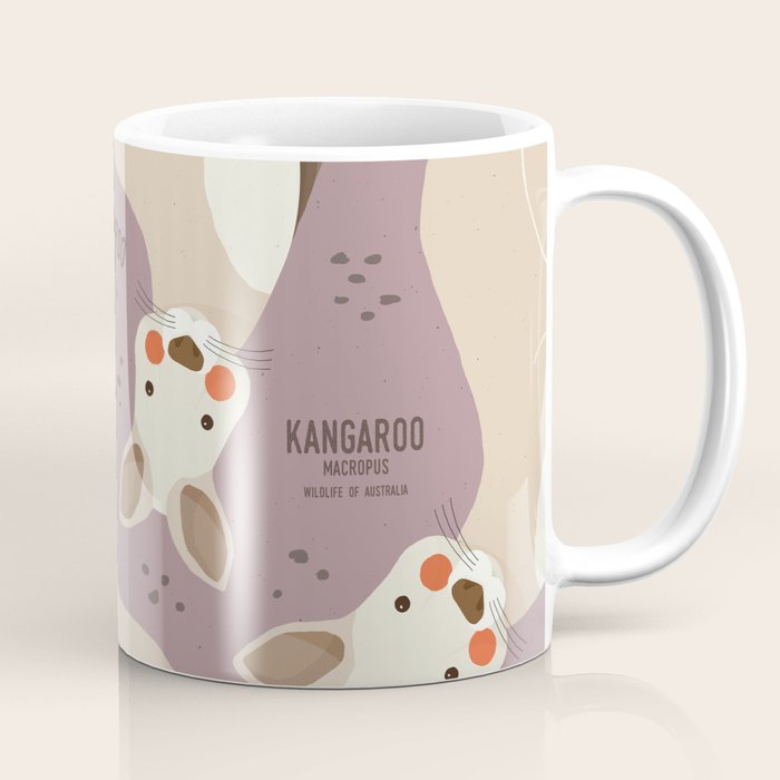 Kangaroo, Wildlife of Australia Coffee Mug Gallery Image 1