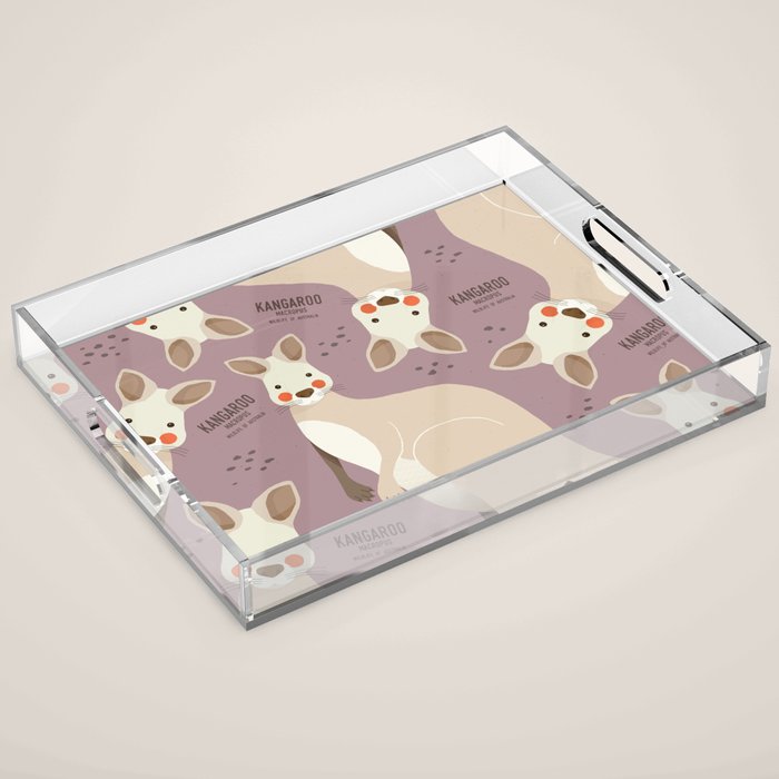Kangaroo, Wildlife of Australia Acrylic Tray Gallery Image 1