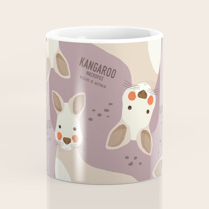 Kangaroo, Wildlife of Australia Coffee Mug Gallery Image 4