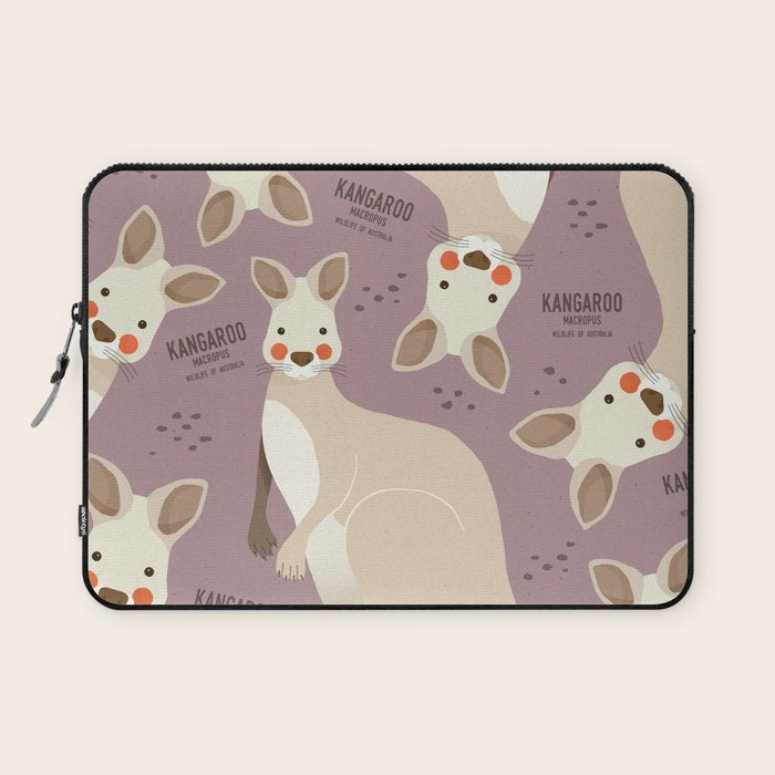Kangaroo, Wildlife of Australia Laptop Sleeve Gallery Image 1