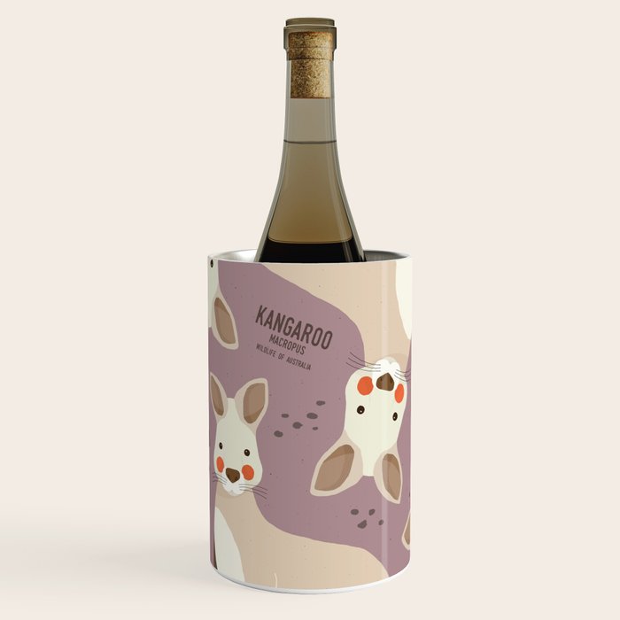 Kangaroo, Wildlife of Australia Wine Chiller Gallery Image 1