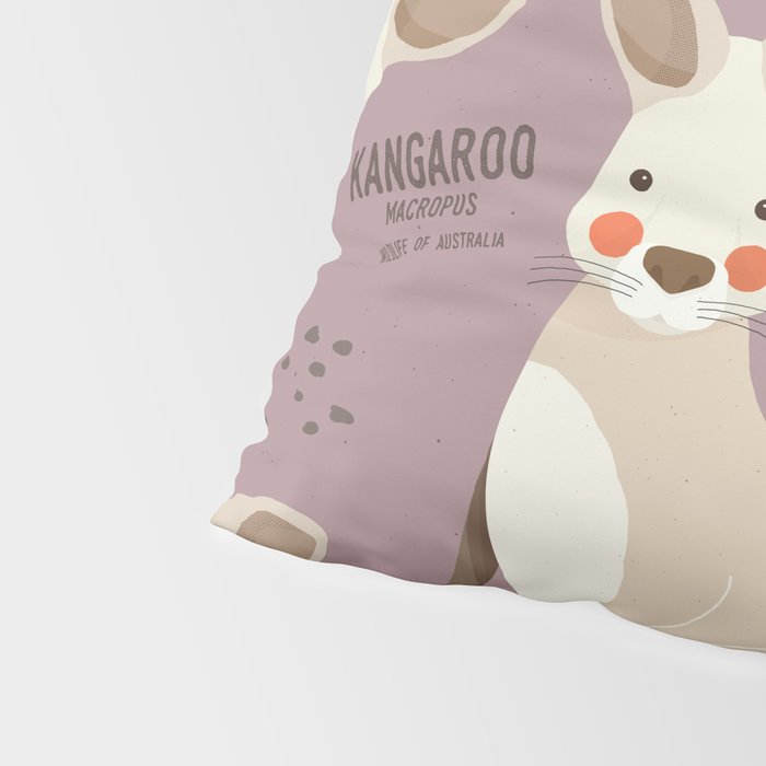 Kangaroo, Wildlife of Australia Pillow Sham Gallery Image 4