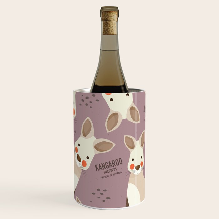 Kangaroo, Wildlife of Australia Wine Chiller Gallery Image 2