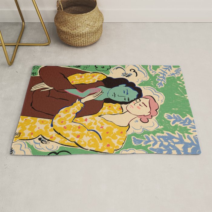 HOLDING HANDS Rug Gallery Image 1