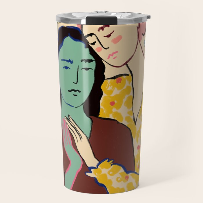 HOLDING HANDS Travel Mug Gallery Image 1