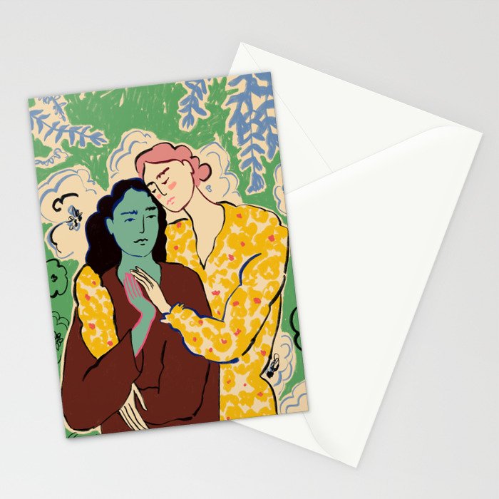 HOLDING HANDS Stationery Card Gallery Image 2