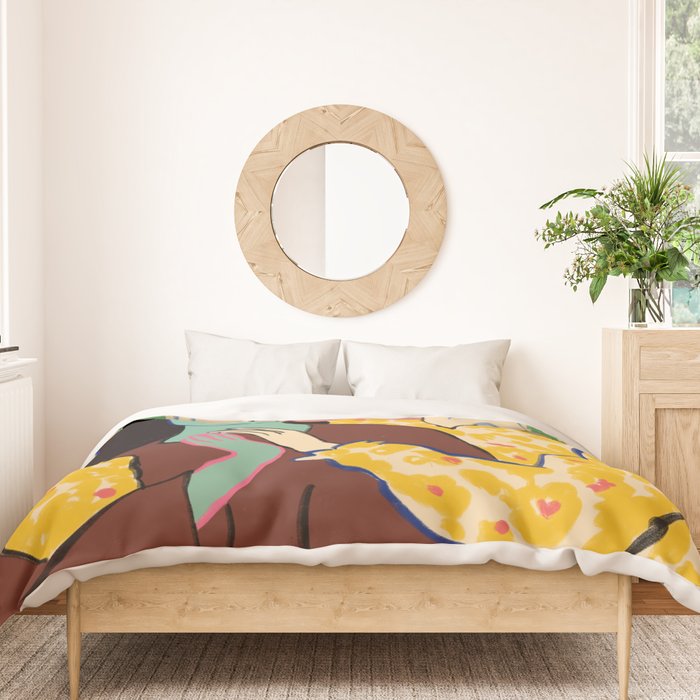 HOLDING HANDS Duvet Cover Gallery Image 3