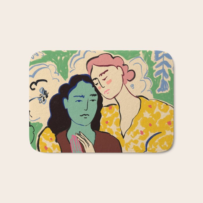 HOLDING HANDS Bath Mat Gallery Image 1