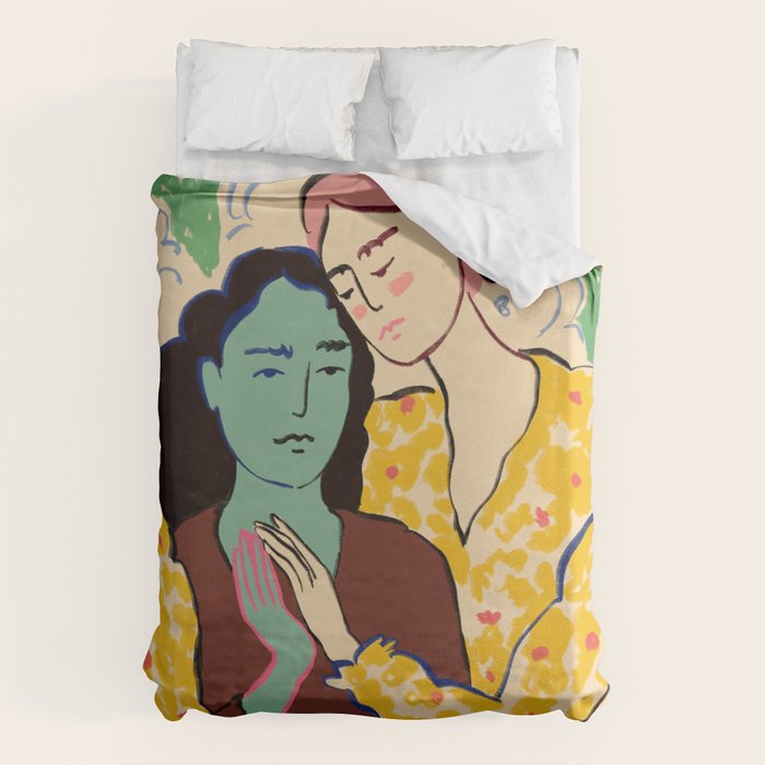 HOLDING HANDS Duvet Cover Gallery Image 6