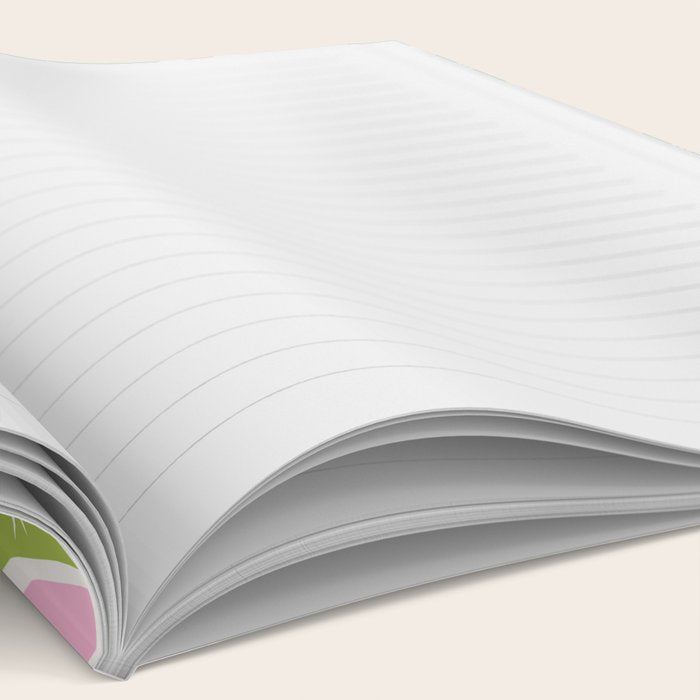Retro Christmas Triangles Notebook Gallery Image 2