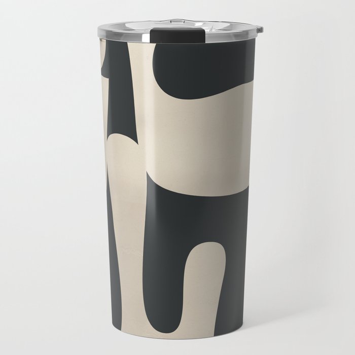 Modern Abstract Minimal Shapes 33 Travel Mug Gallery Image 1