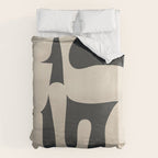 Modern Abstract Minimal Shapes 33 Duvet Cover Gallery Image 6