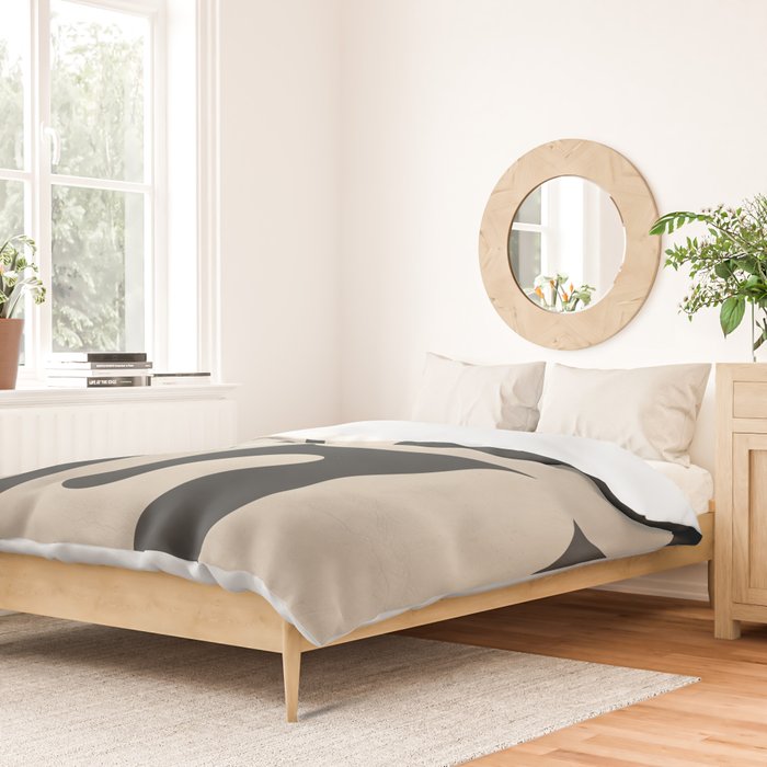 Modern Abstract Minimal Shapes 33 Duvet Cover Gallery Image 2