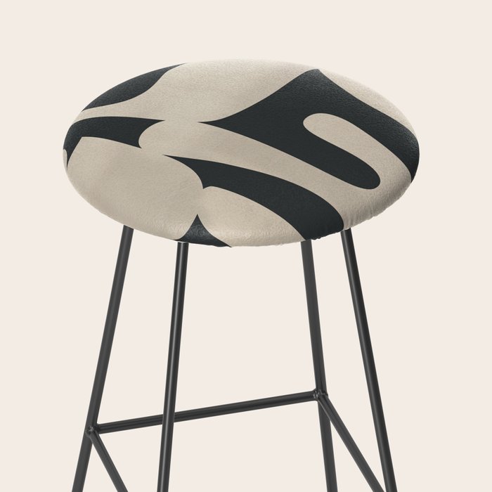 Modern Abstract Minimal Shapes 33 Stool Gallery Image 2