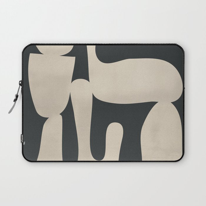 Modern Abstract Minimal Shapes 33 Laptop Sleeve Gallery Image 1