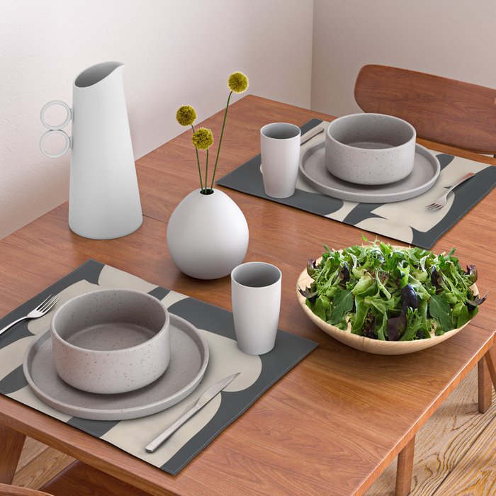 Modern Abstract Minimal Shapes 33 Placemat Gallery Image 2