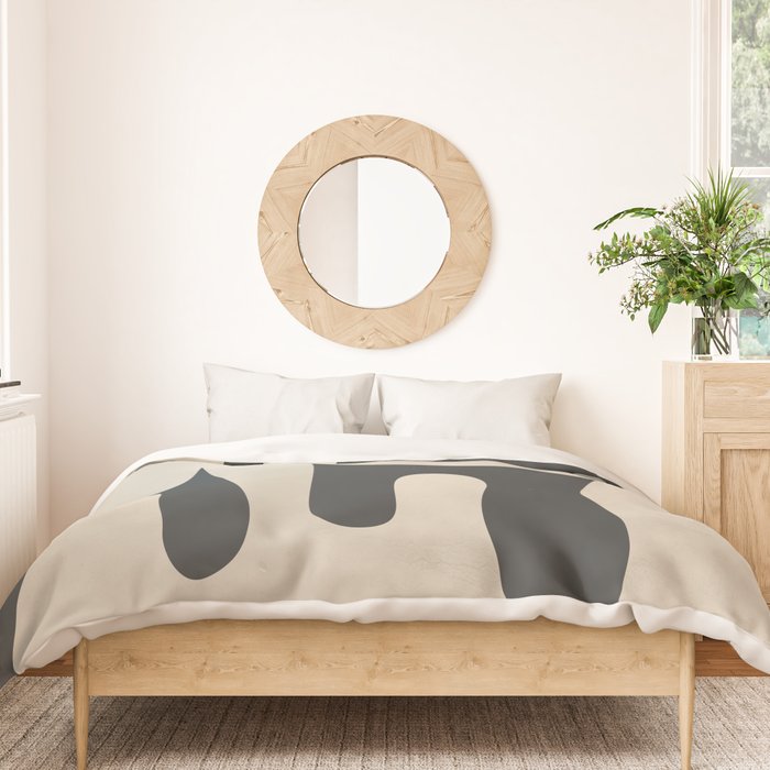 Modern Abstract Minimal Shapes 33 Duvet Cover Gallery Image 3