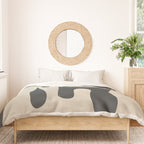 Modern Abstract Minimal Shapes 33 Duvet Cover Gallery Image 3