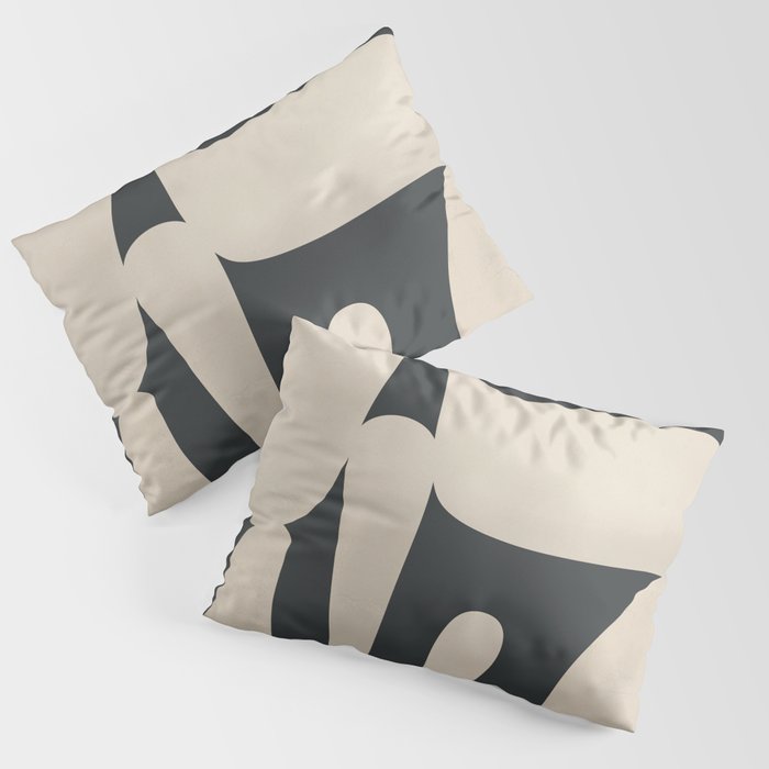 Modern Abstract Minimal Shapes 33 Pillow Sham Gallery Image 3