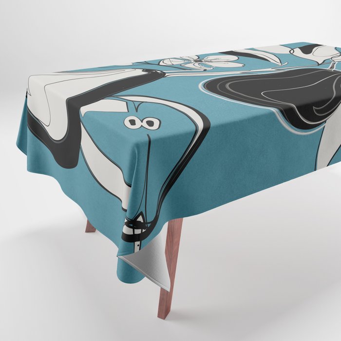 Line Art Pears 1 Tablecloth Gallery Image 1