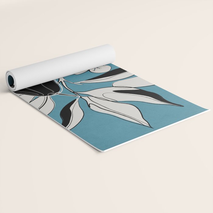 Line Art Pears 1 Yoga Mat Gallery Image 2