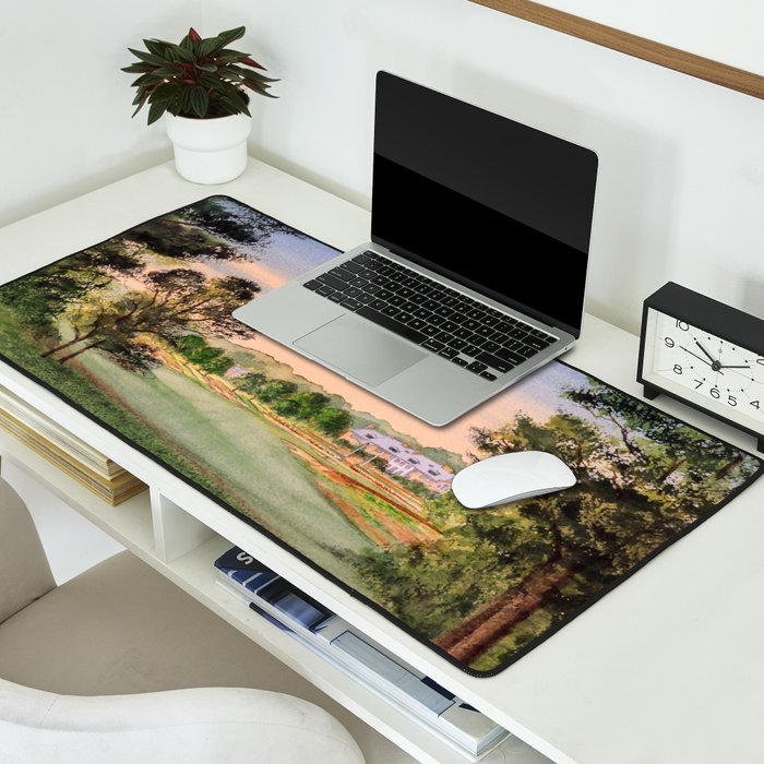 Hamilton Farm Golf Club Highlands Course 18th hole Desk Mat Gallery Image 2