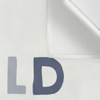 The World is Your Oyster quote, perfect for an ocean theme nursery Wall Tapestry Gallery Image 3