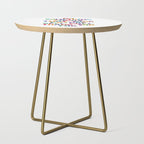 Do Something Today That Your Future Self Will Thank You For in Rainbow Watercolors Side Table Gallery Image 1