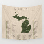 Michigan Parks Wall Tapestry Gallery Image 4