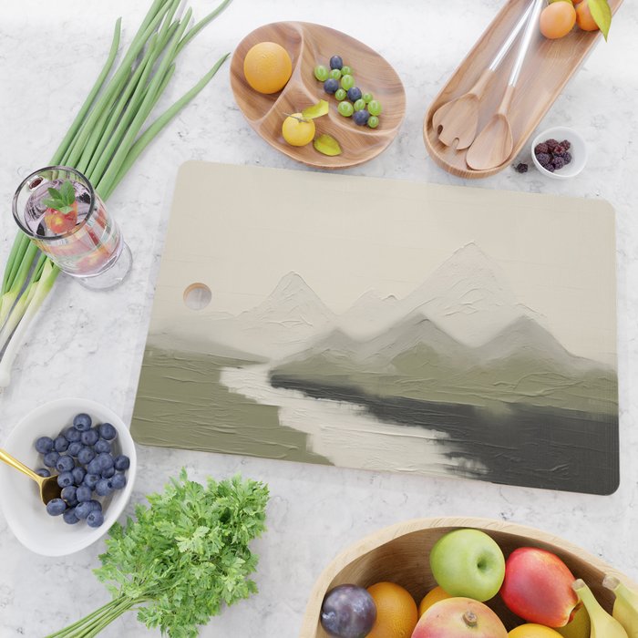 Sage Landscape IV Cutting Board Gallery Image 2