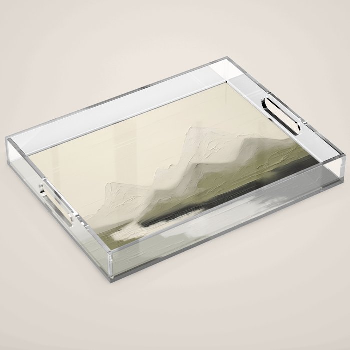 Sage Landscape IV Acrylic Tray Gallery Image 1