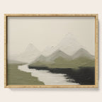 Sage Landscape IV Serving Tray Gallery Image 1