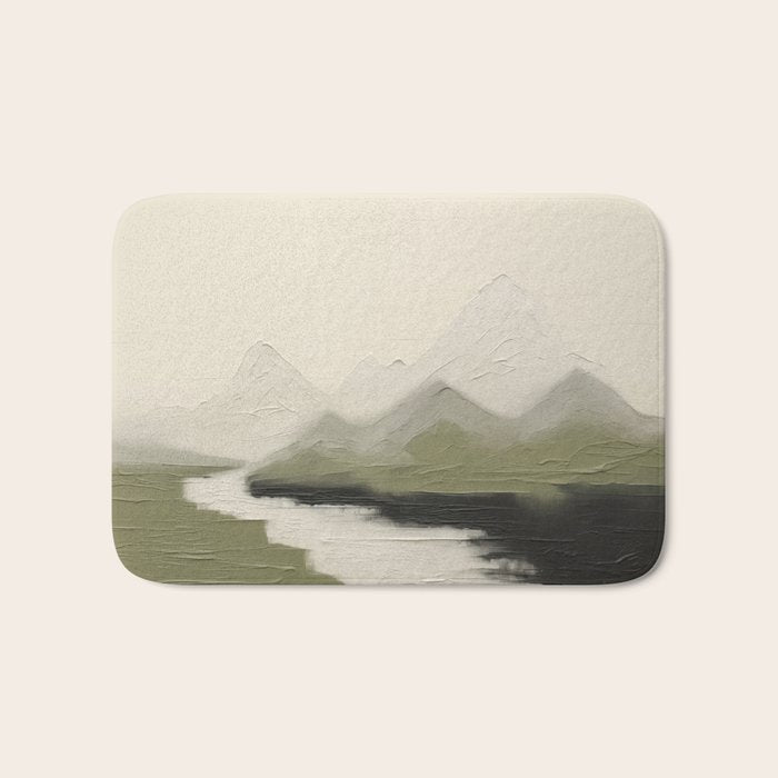 Sage Landscape IV Bath Mat Gallery Image 1