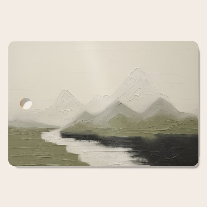 Sage Landscape IV Cutting Board Gallery Image 1